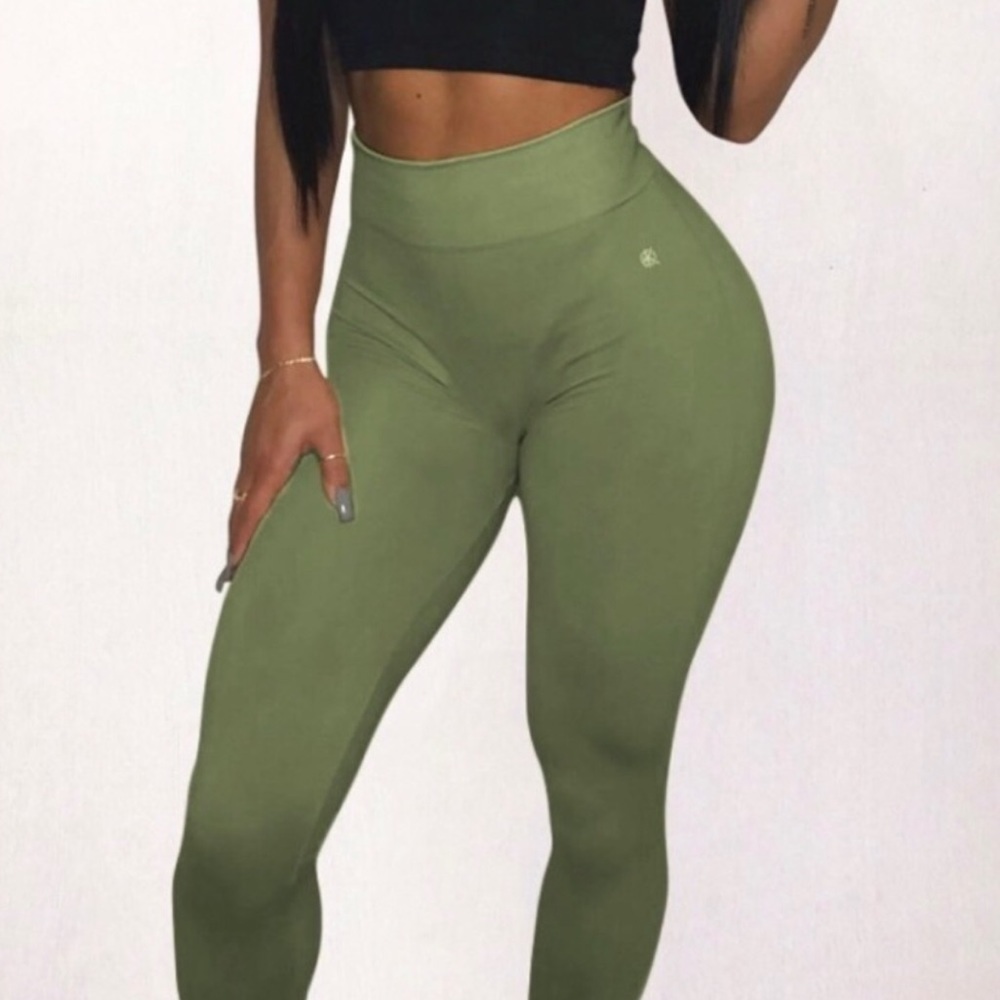 Workouts by katya High waisted seamless leggings